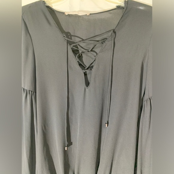 Zara black, long sleeve, body suit, top size M - Picture 7 of 9